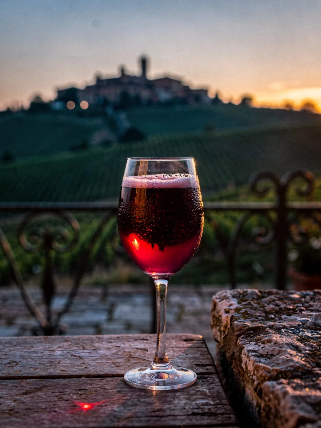 Gläser in der Region Emilia-Romagna