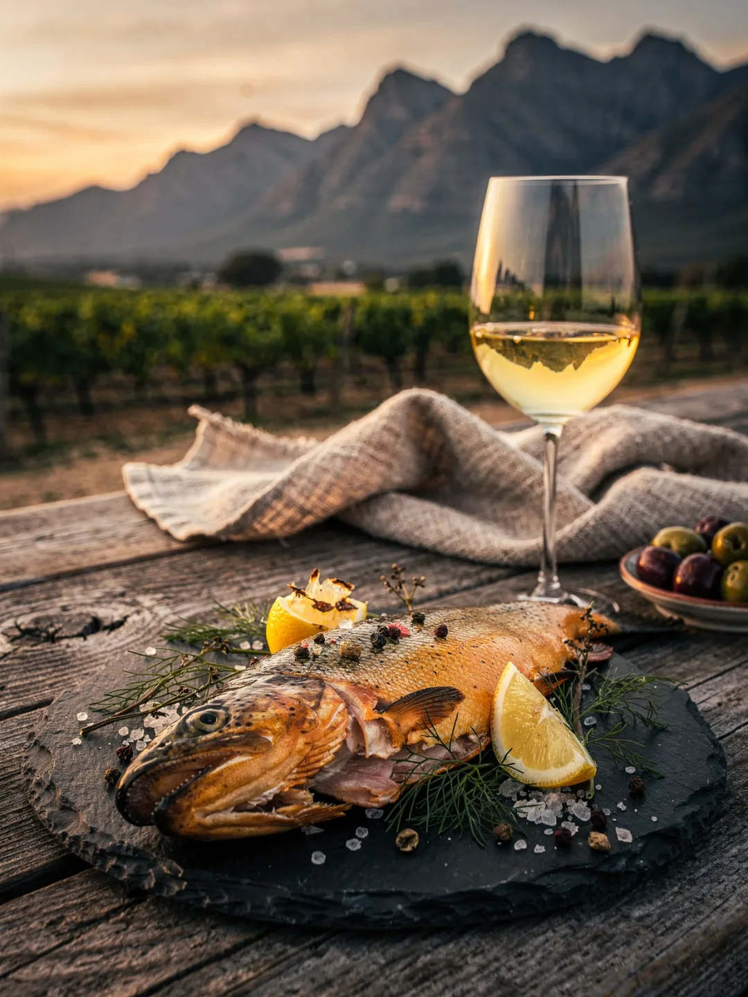 Wein & Essen in der Region Franschhoek