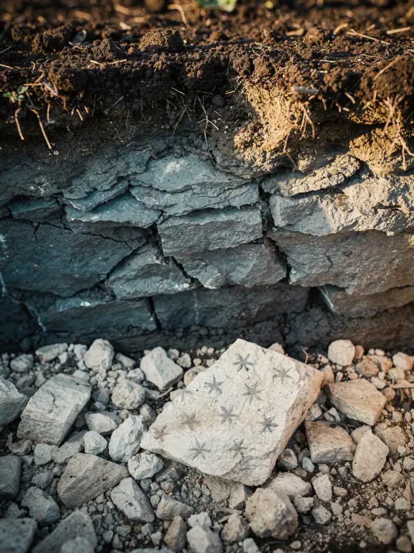 Soils in the region Jura
