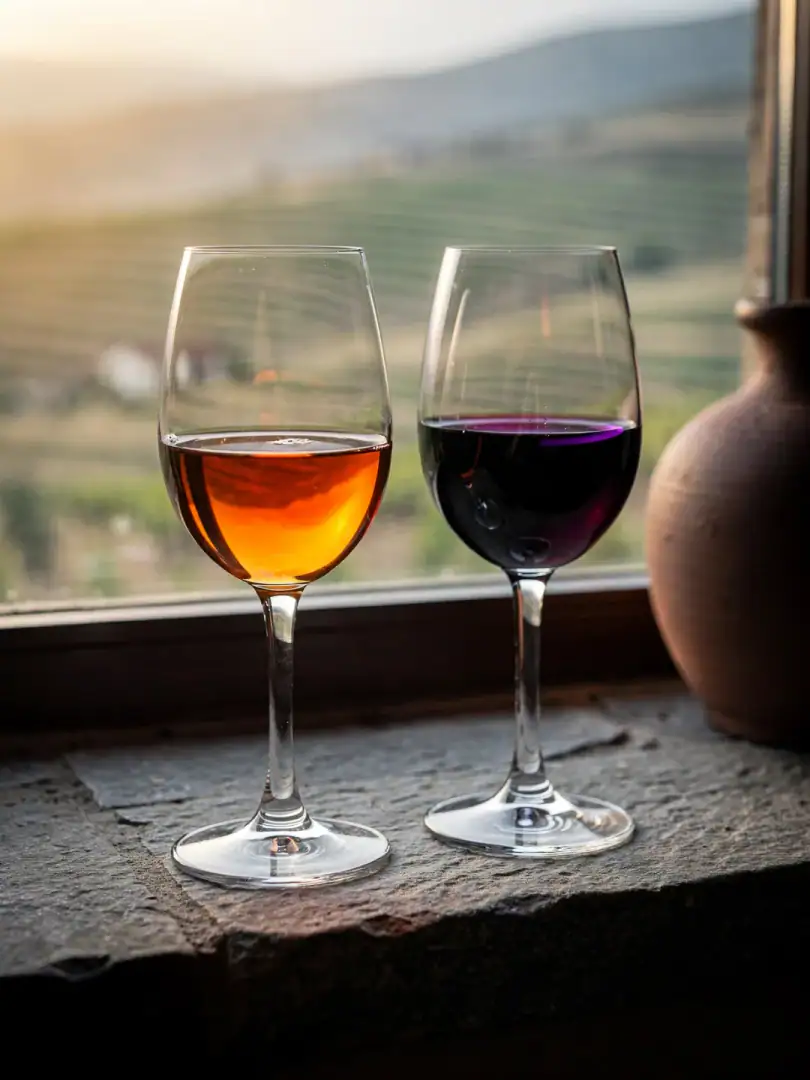 Tasting in the region Kakheti