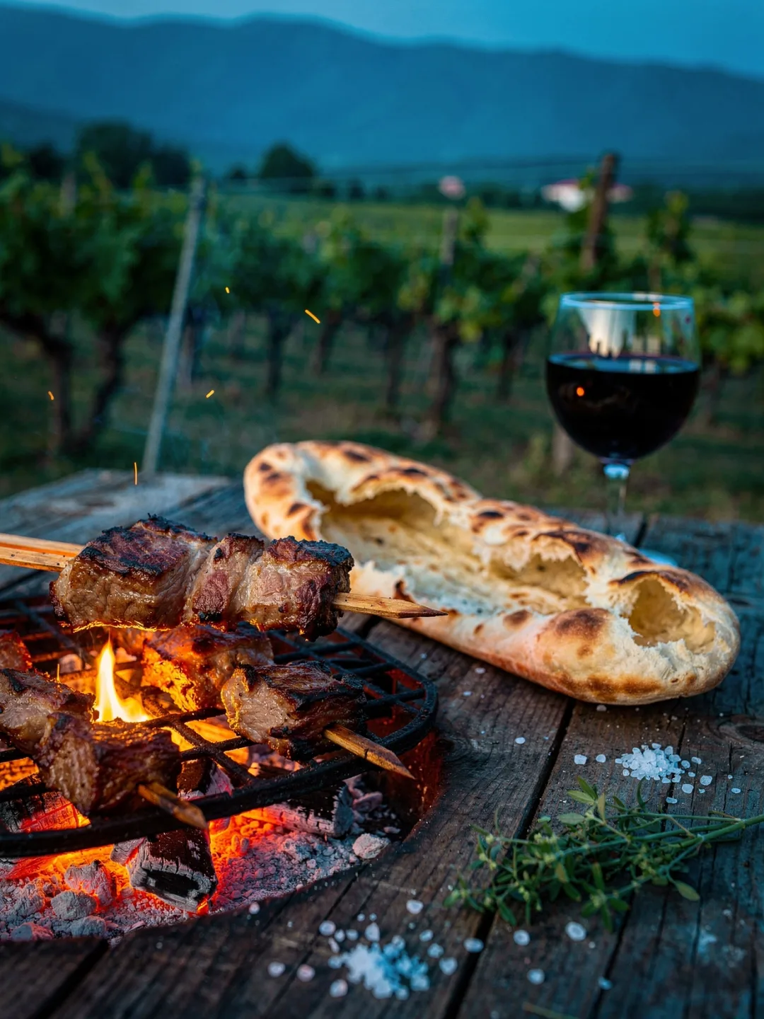 Wein & Essen in der Region Kachetien