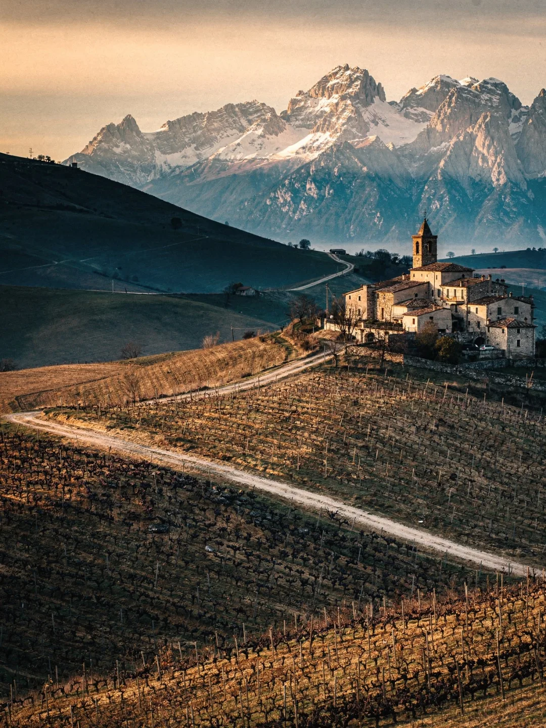Landschaft der Region Abruzzen