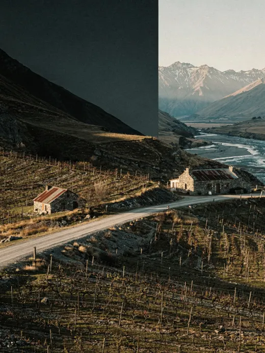 Landschaft der Region Central Otago