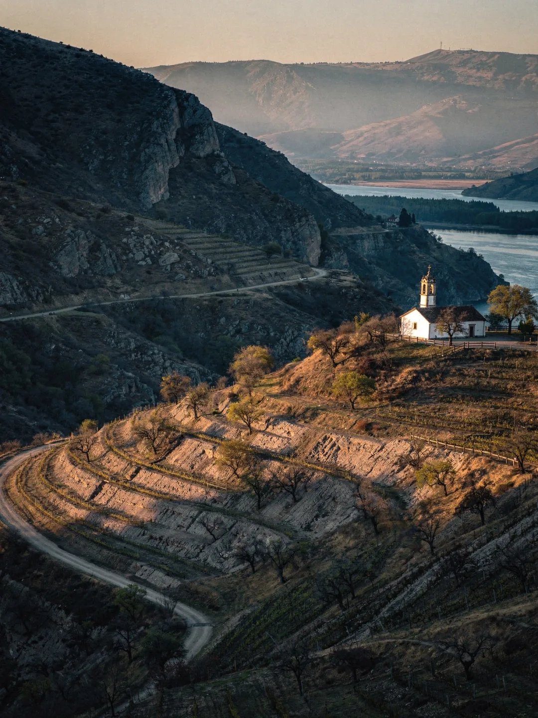 Landschaft der Region Colchagua