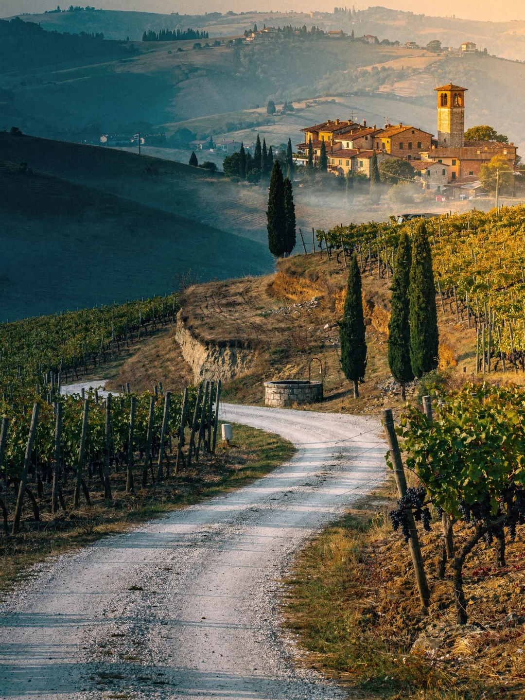 Landschaft der Region Emilia-Romagna