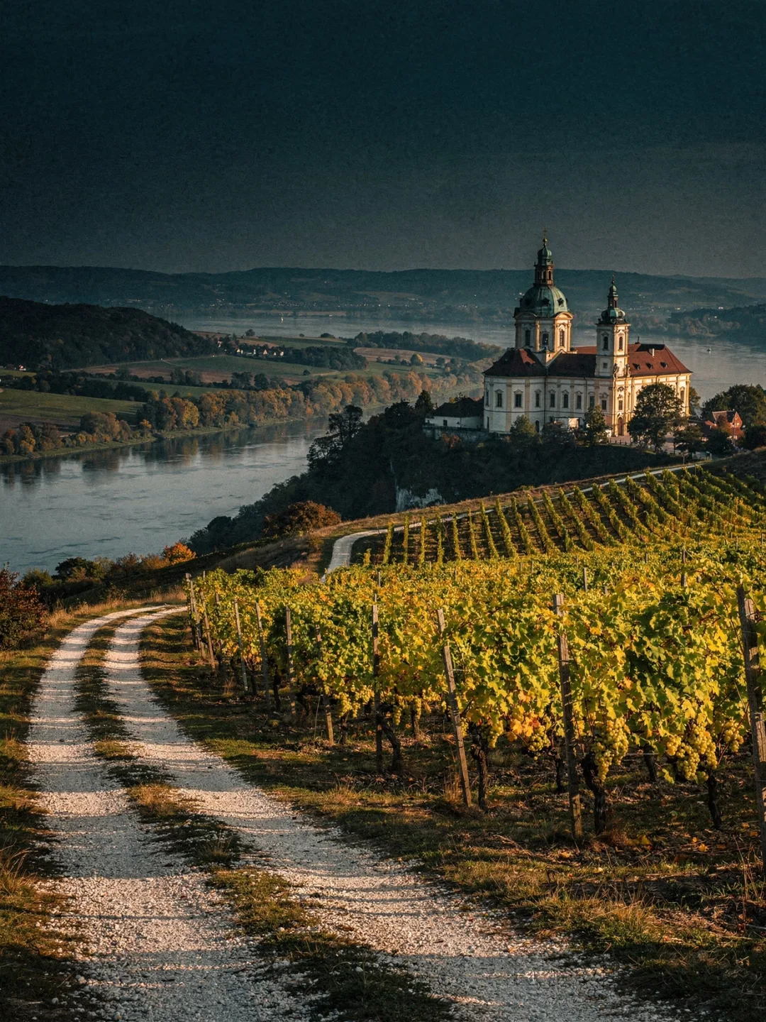 Landschaft der Region Kremstal