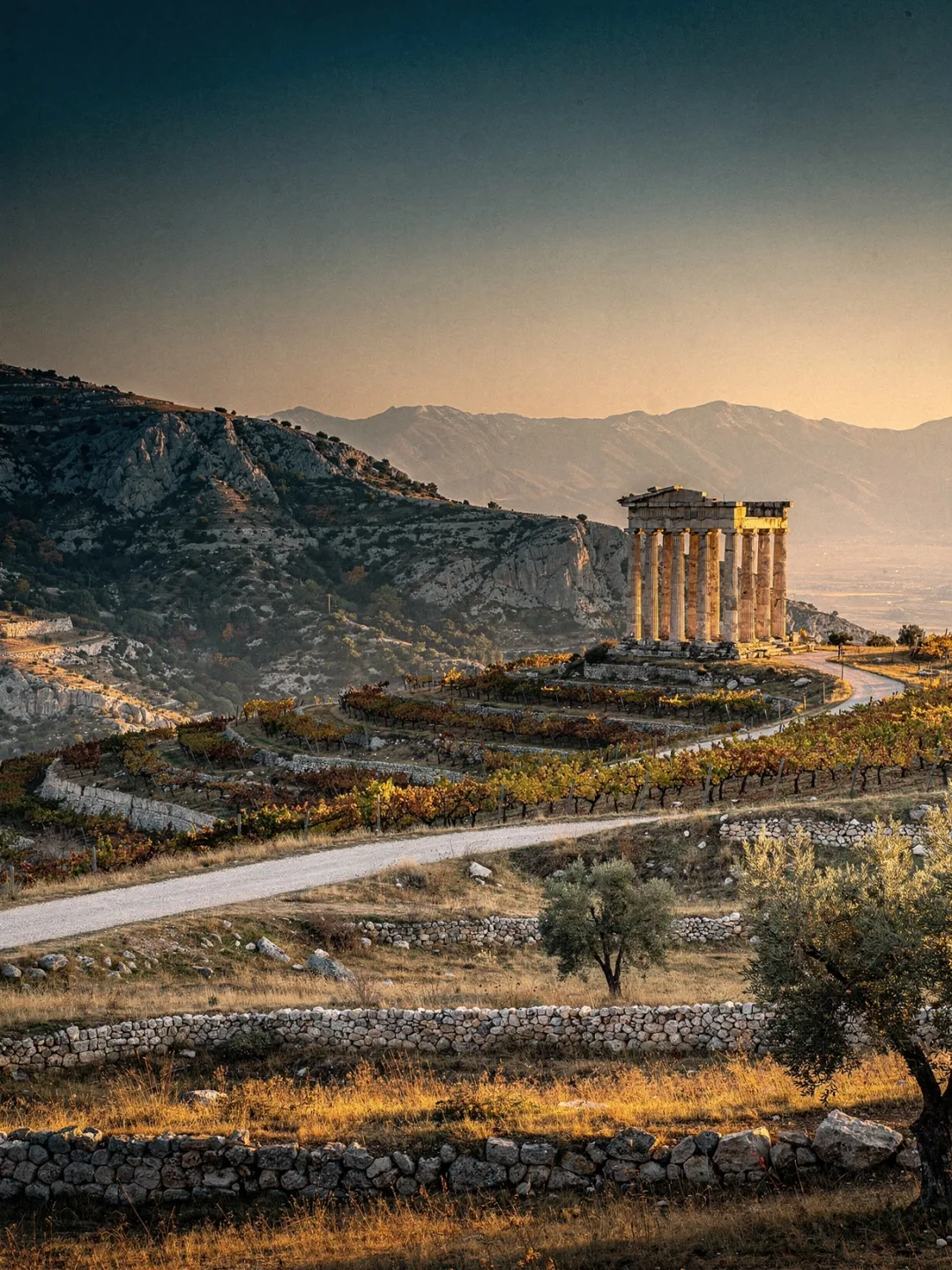 Landschaft der Region Nemea