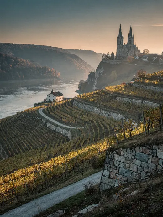 Landschaft der Region Sachsen