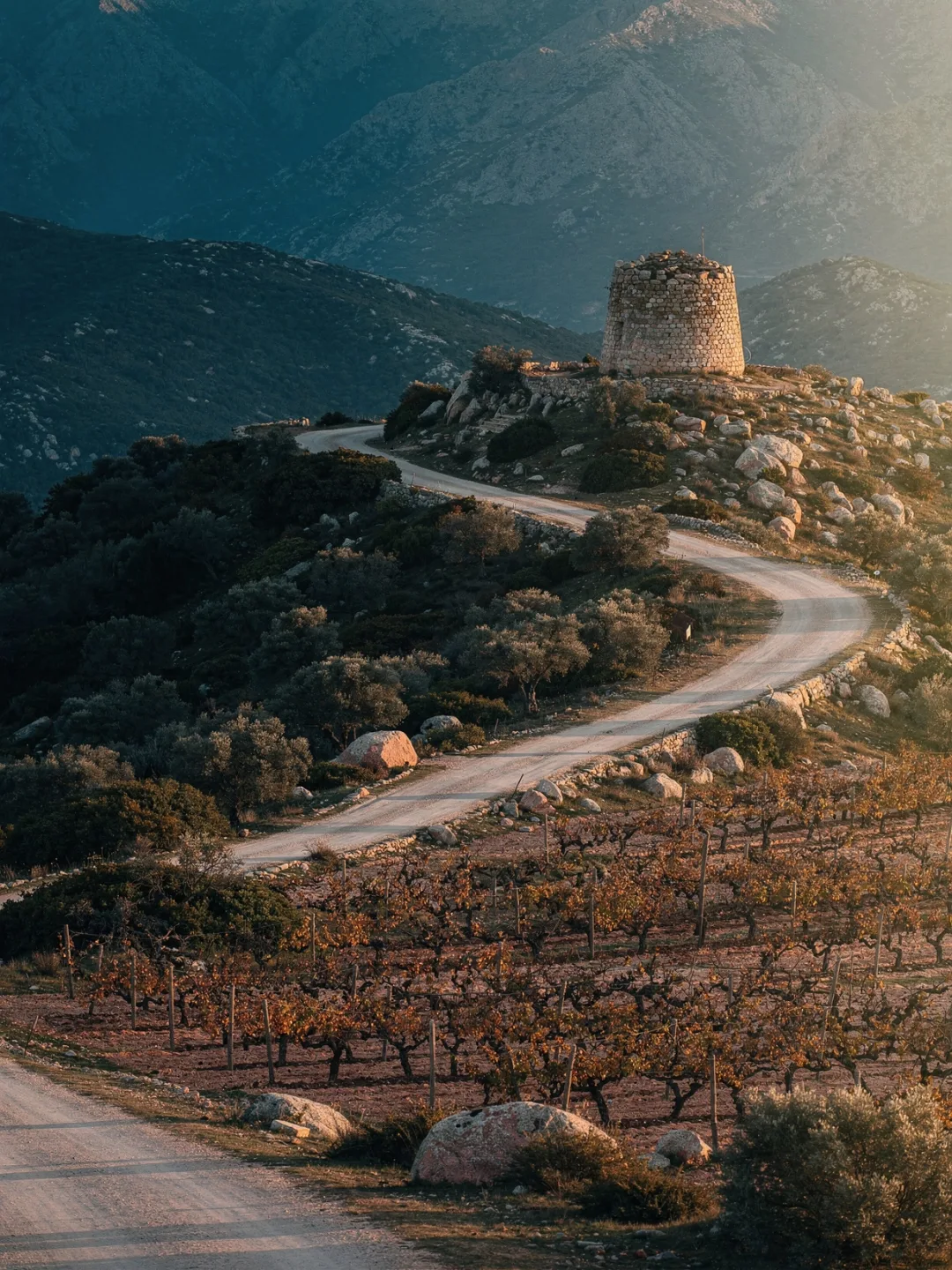 Landschaft der Region Sardinien