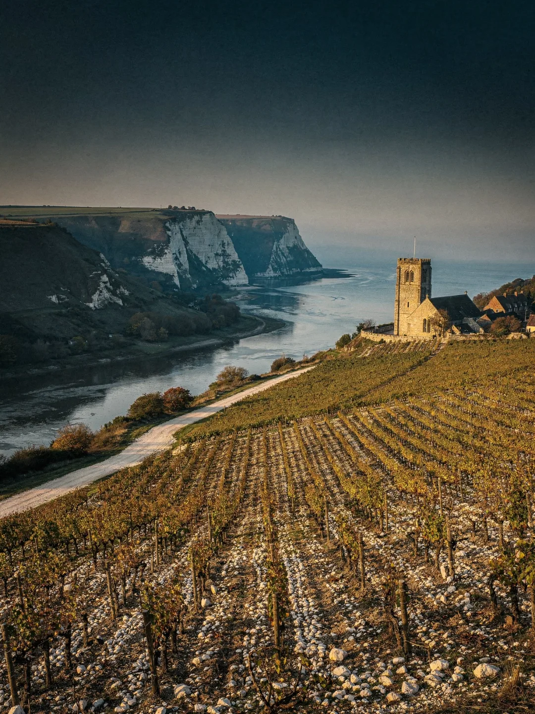 Landschaft der Region Sussex