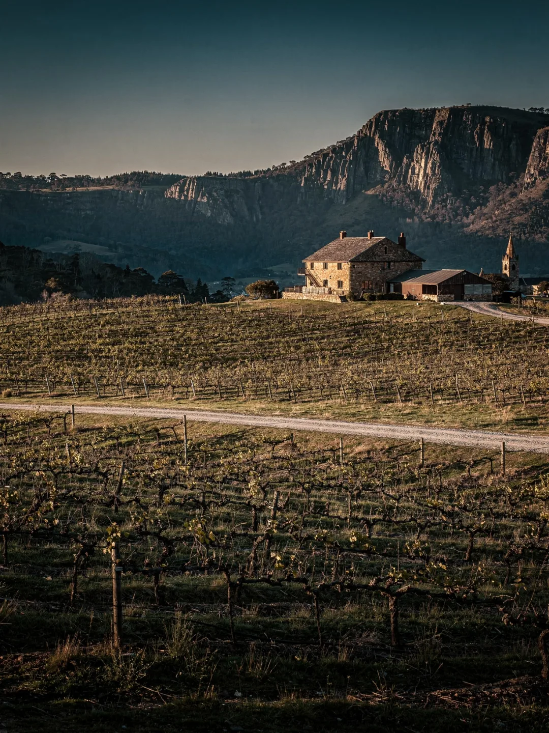 Landschaft der Region Tasmanien