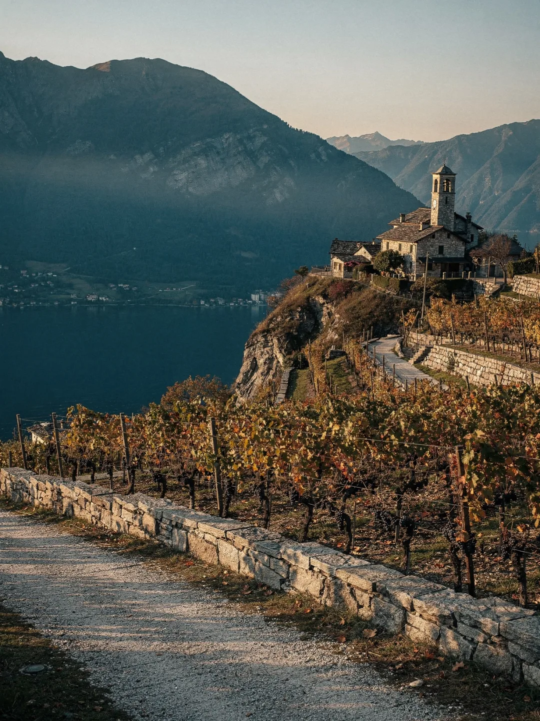 Landschaft der Region Tessin