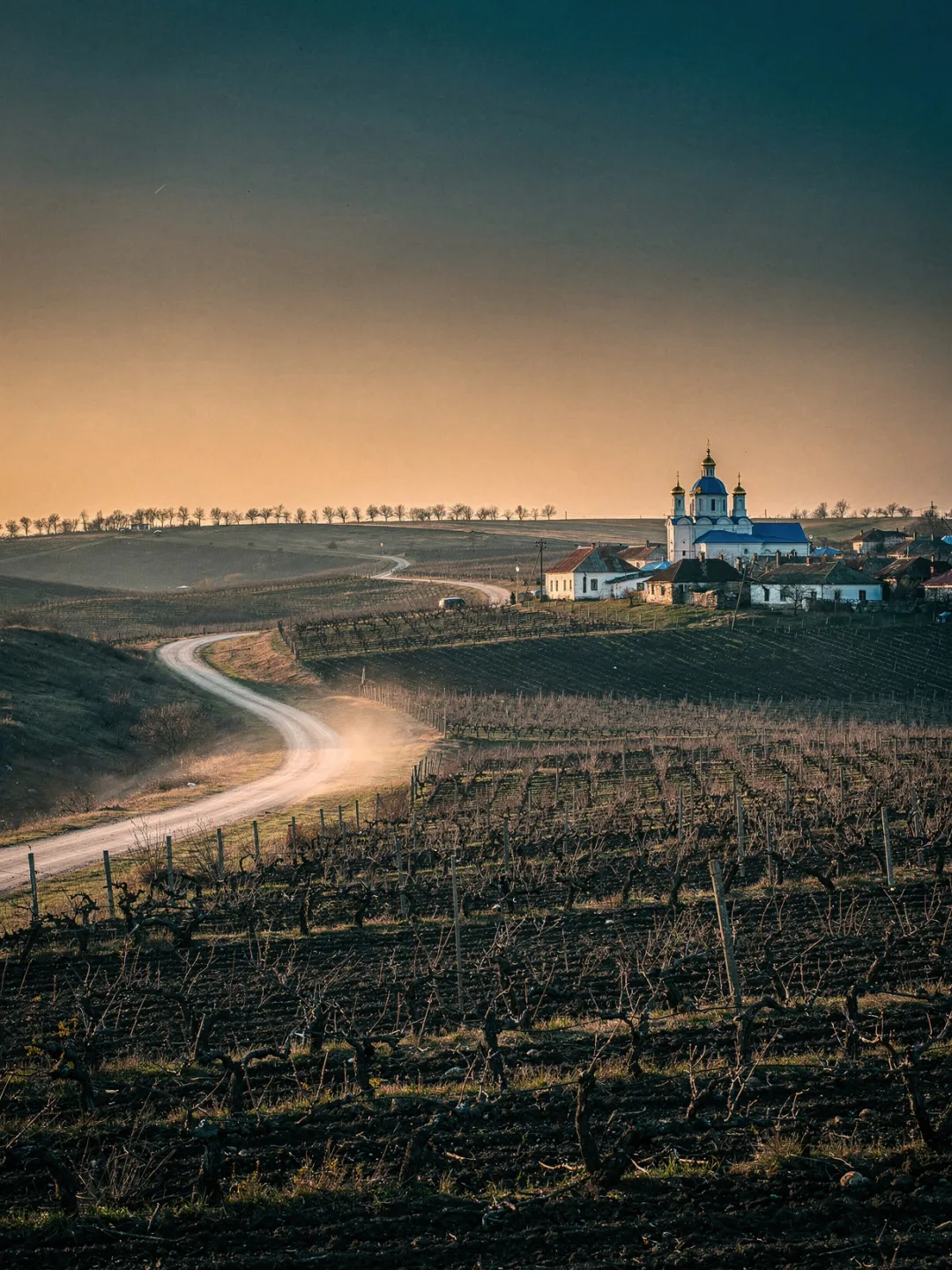 Landschaft der Region Valul lui Traian