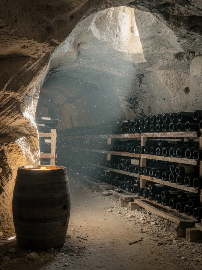 Winemaking in the region Loire