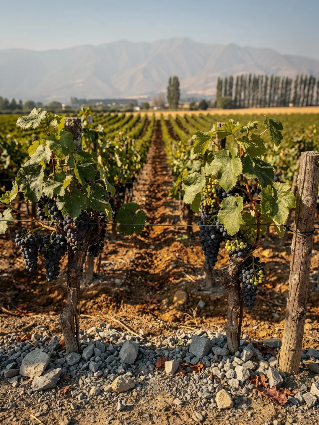 Rebsorten in der Region Maipo