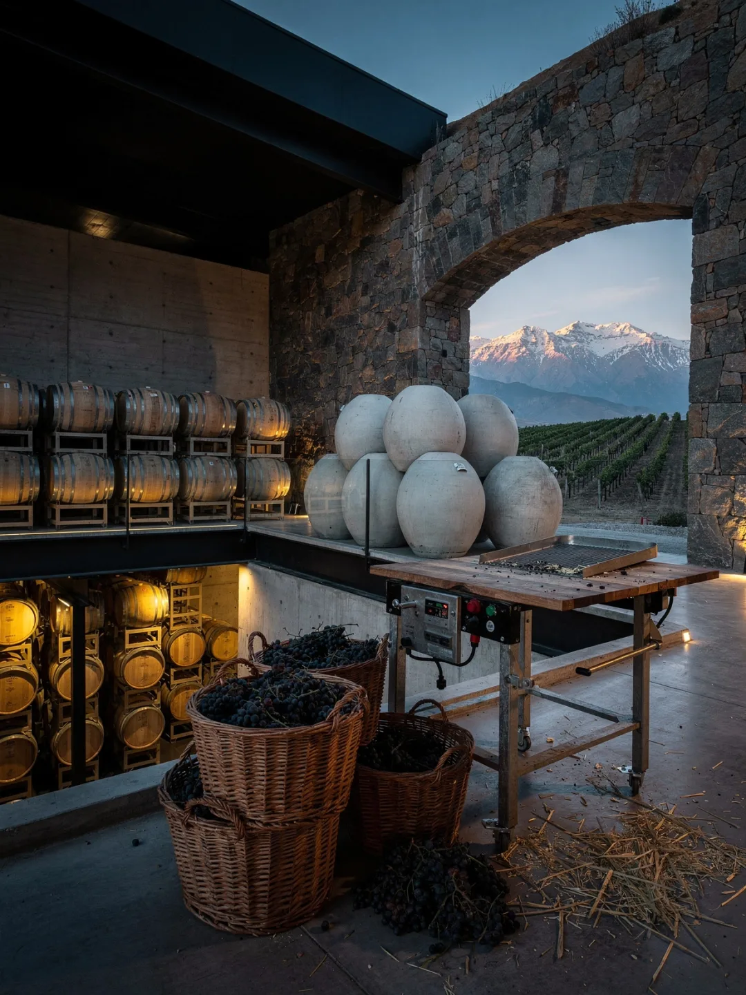Herstellung in der Region Mendoza