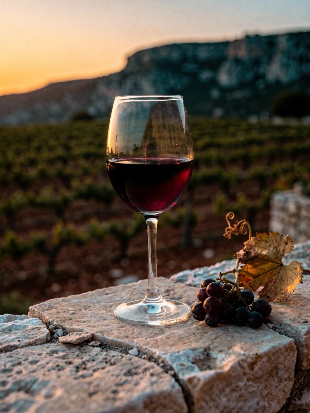 Gläser in der Region Nemea