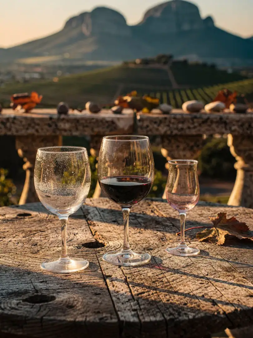 Glassware in the region Paarl