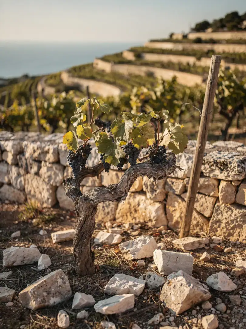Grape Varieties in the region Provence