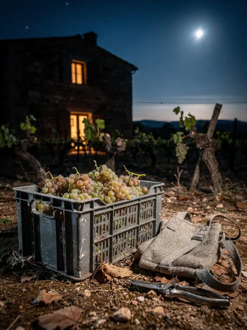 Winemaking in the region Provence