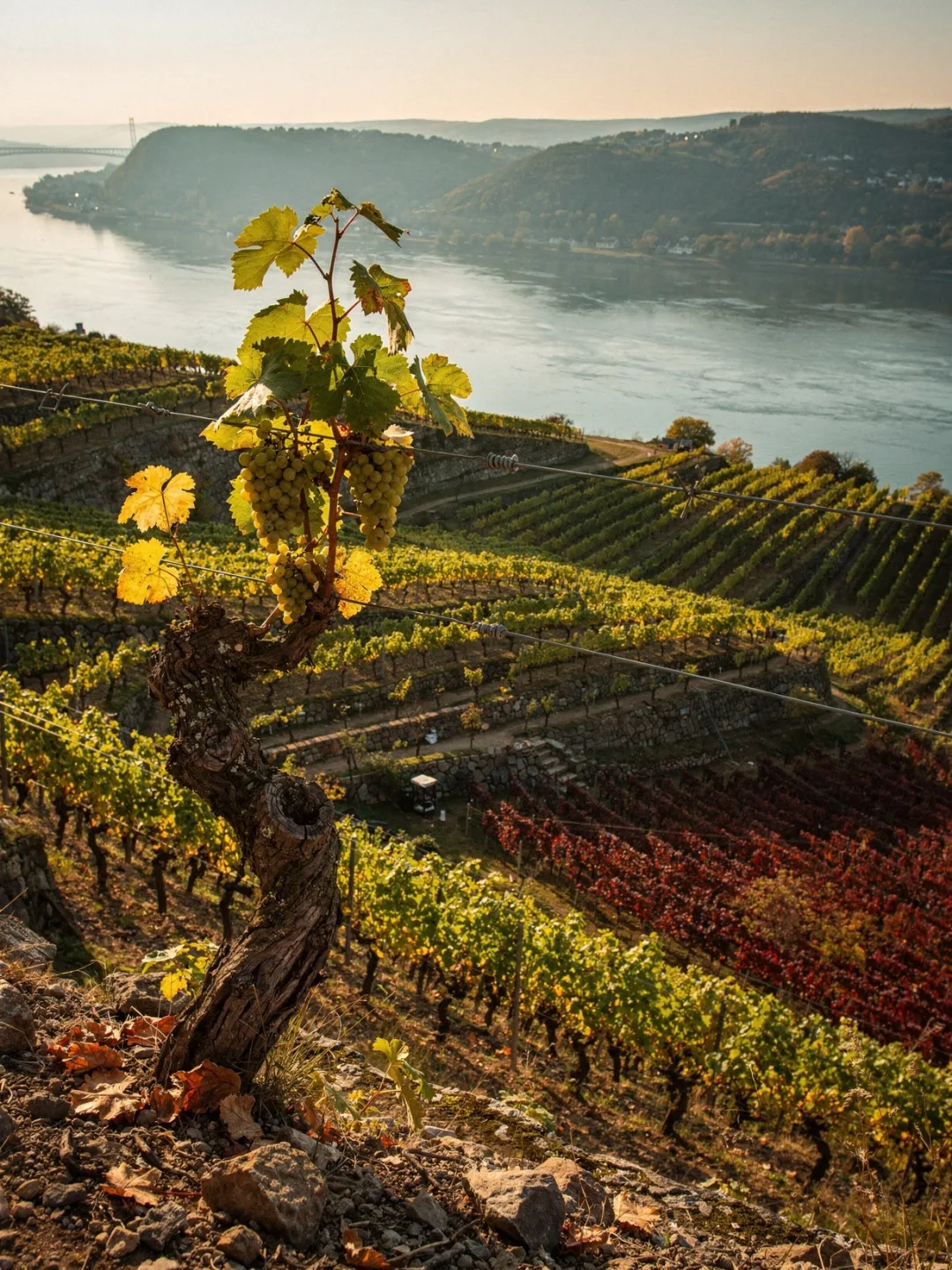 Rebsorten in der Region Rheingau