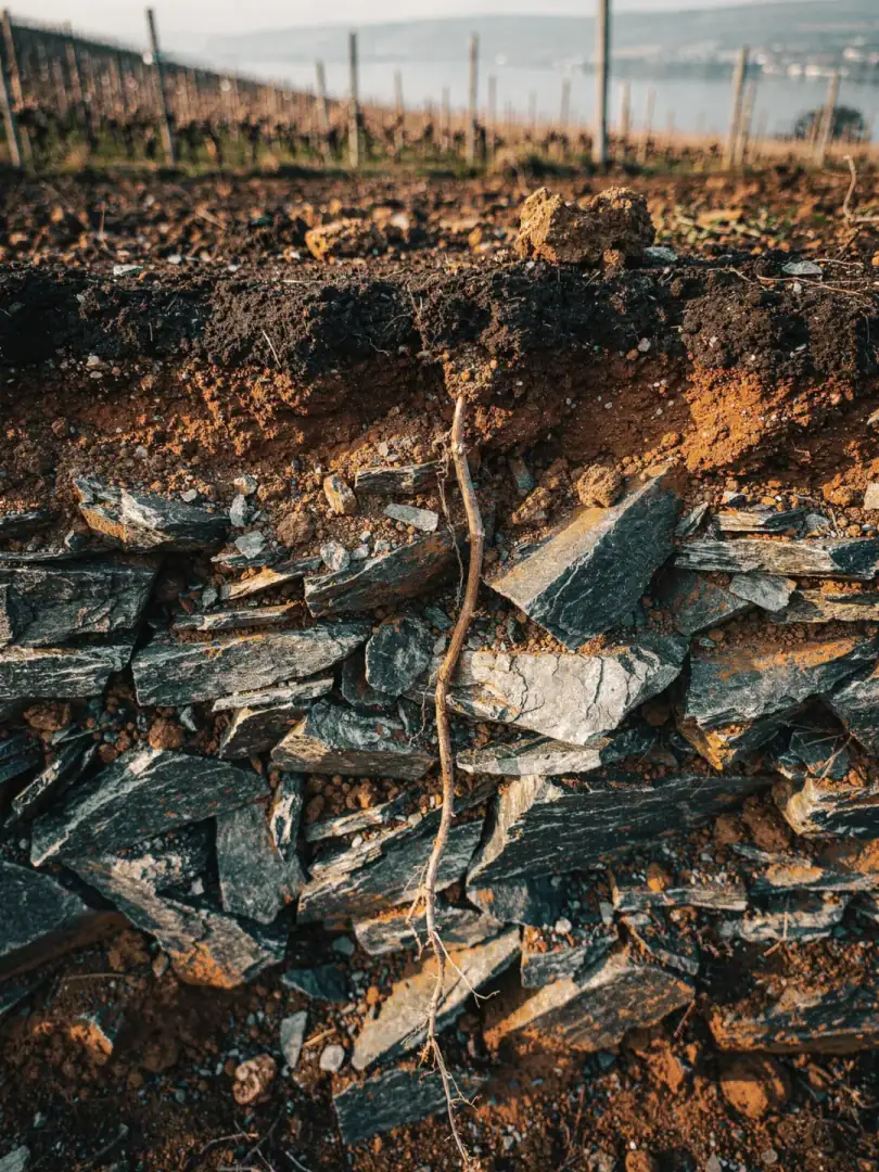 Soils in the region Rheingau