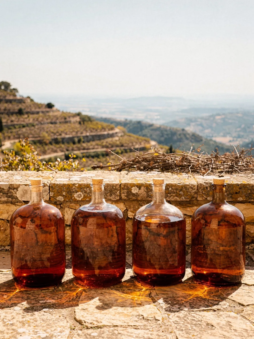 Herstellung in der Region Roussillon