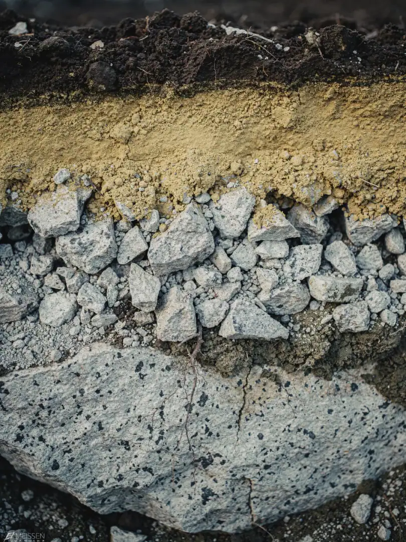 Soils in the region Saxony
