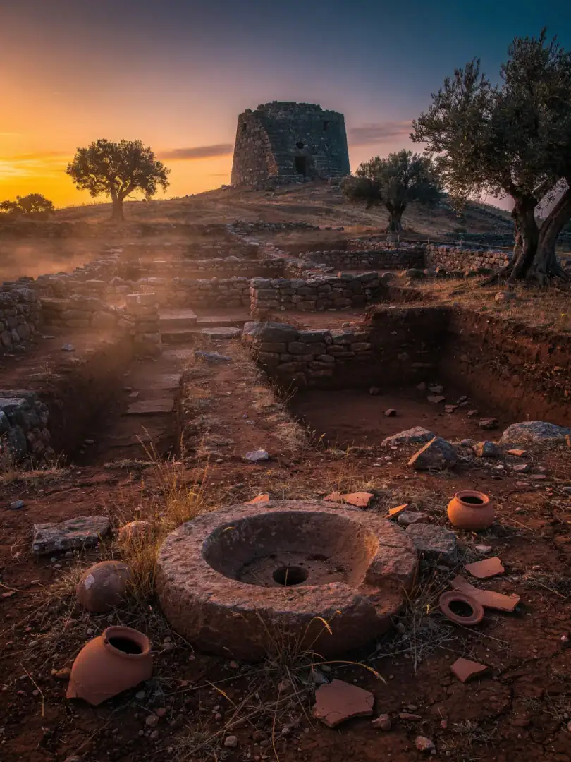 Region & History in the region Sardinia