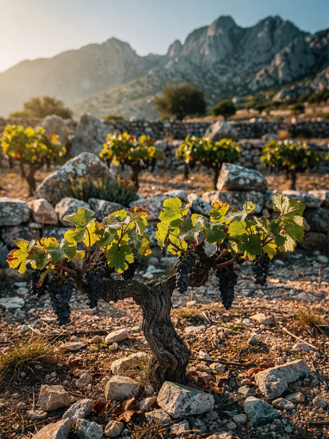 Rebsorten in der Region Sardinien