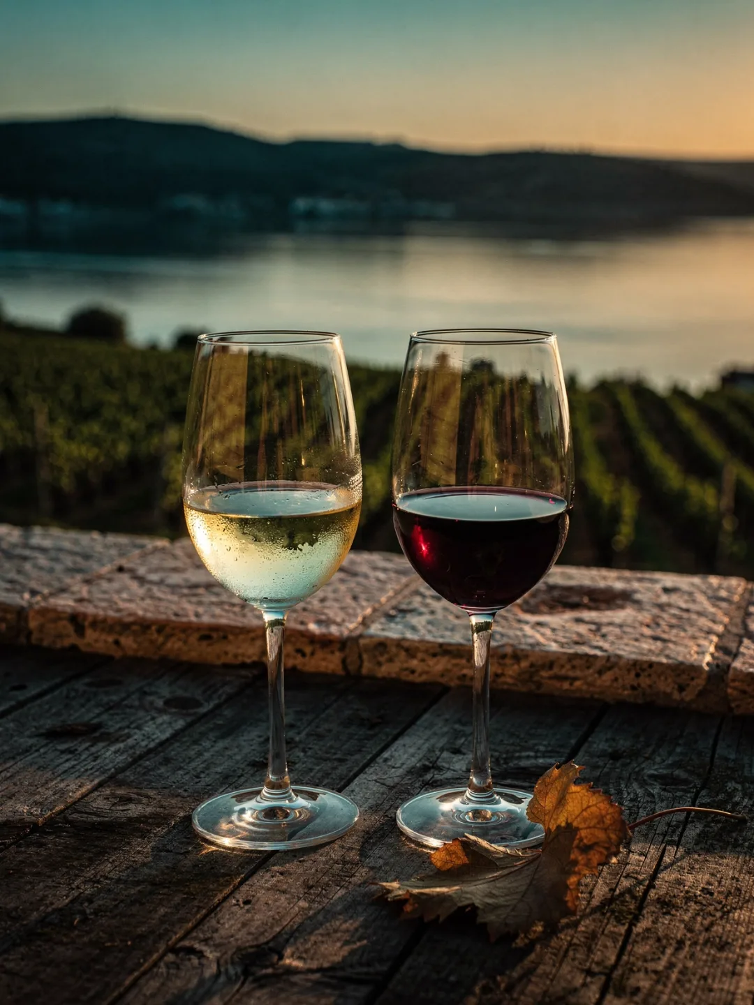 Gläser in der Region Tejo