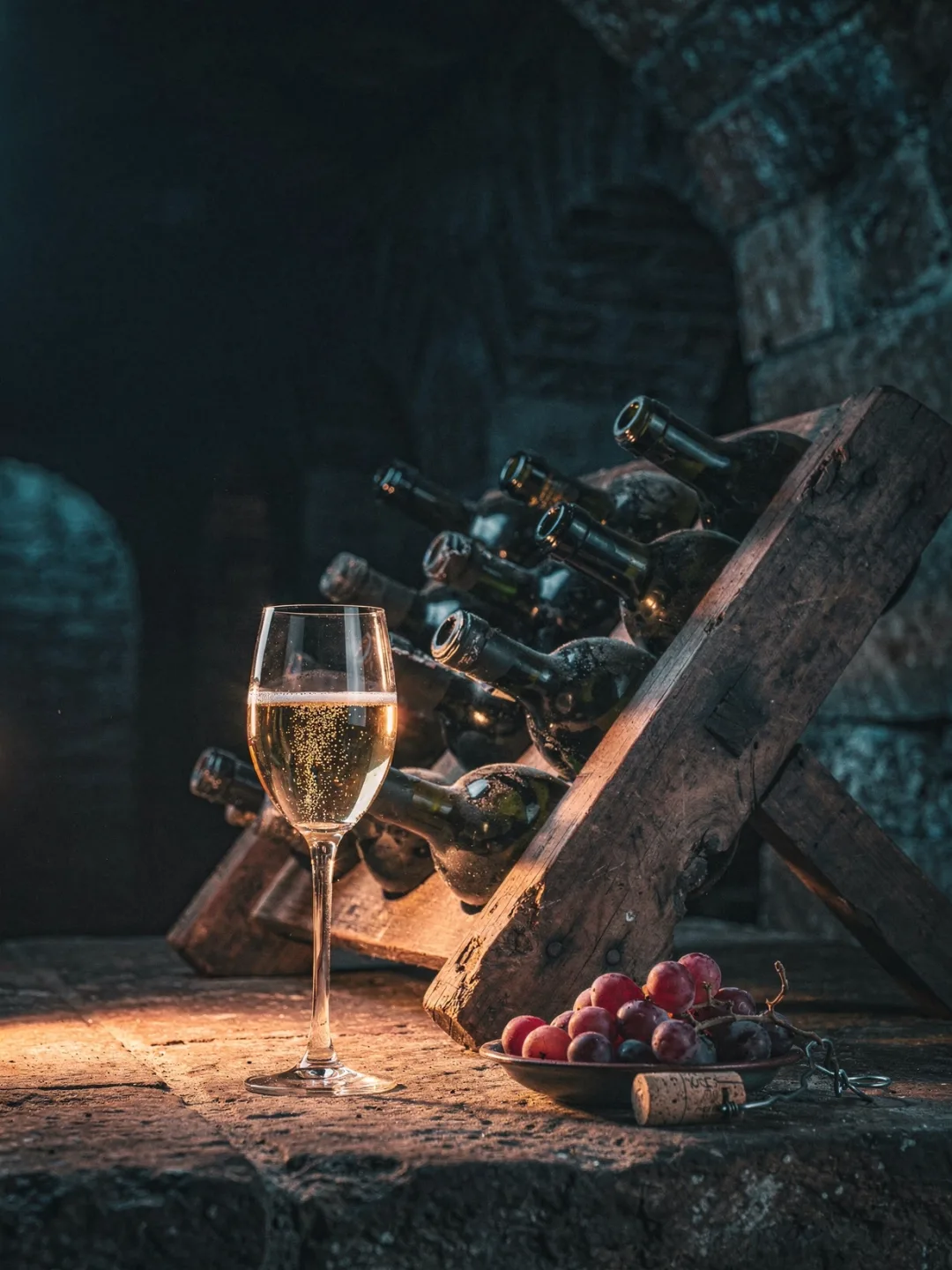 Schaumwein-Stile