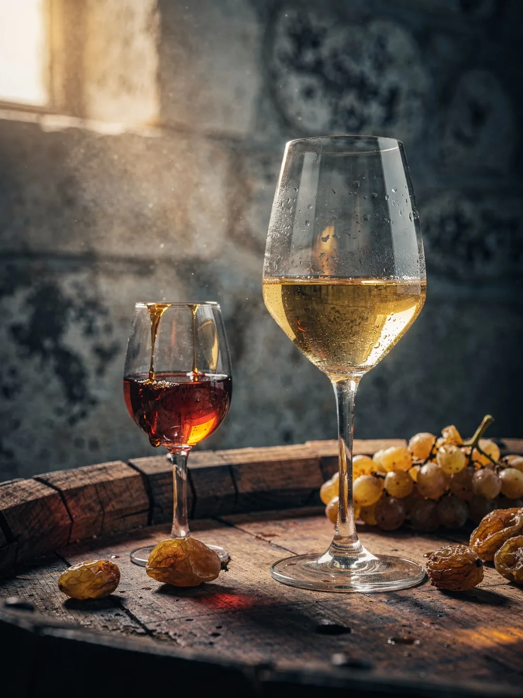 Gläser in der Region Tokaj