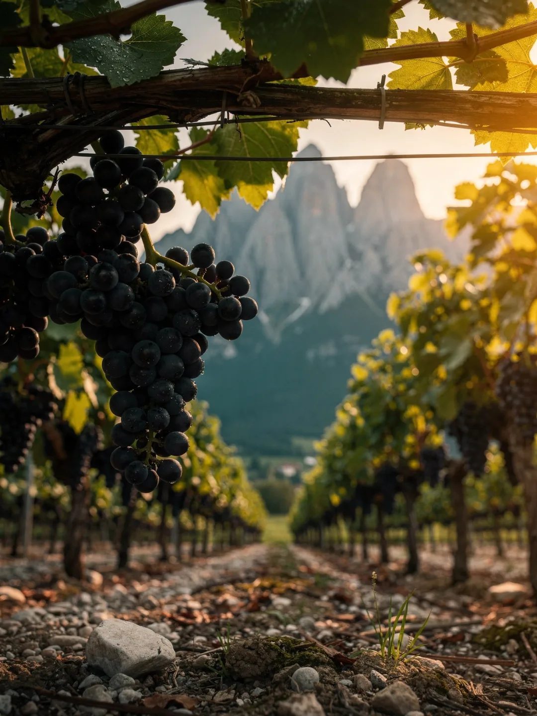 Rebsorten in der Region Trentino