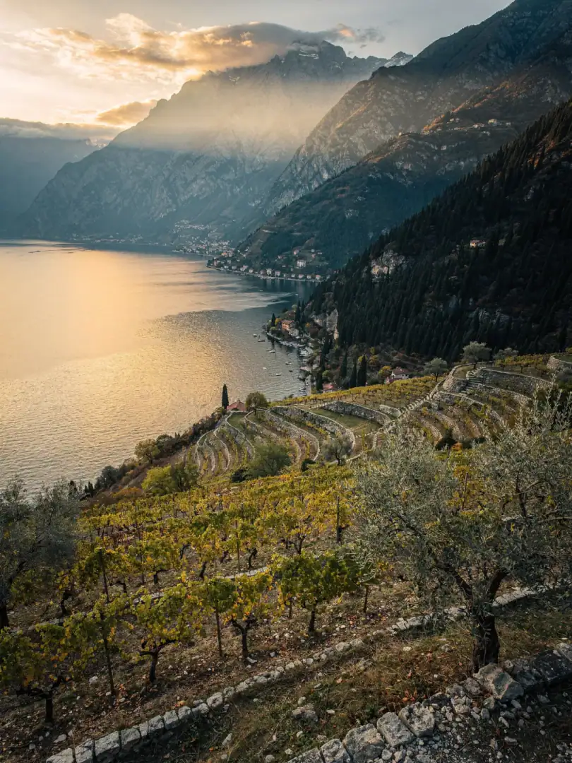 Climate in the region Trentino