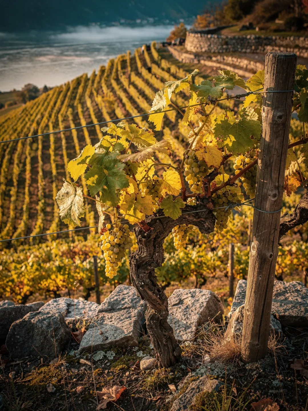 Rebsorten in der Region Wachau
