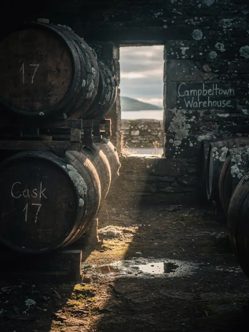 Fass & Reifung in der Region Campbeltown