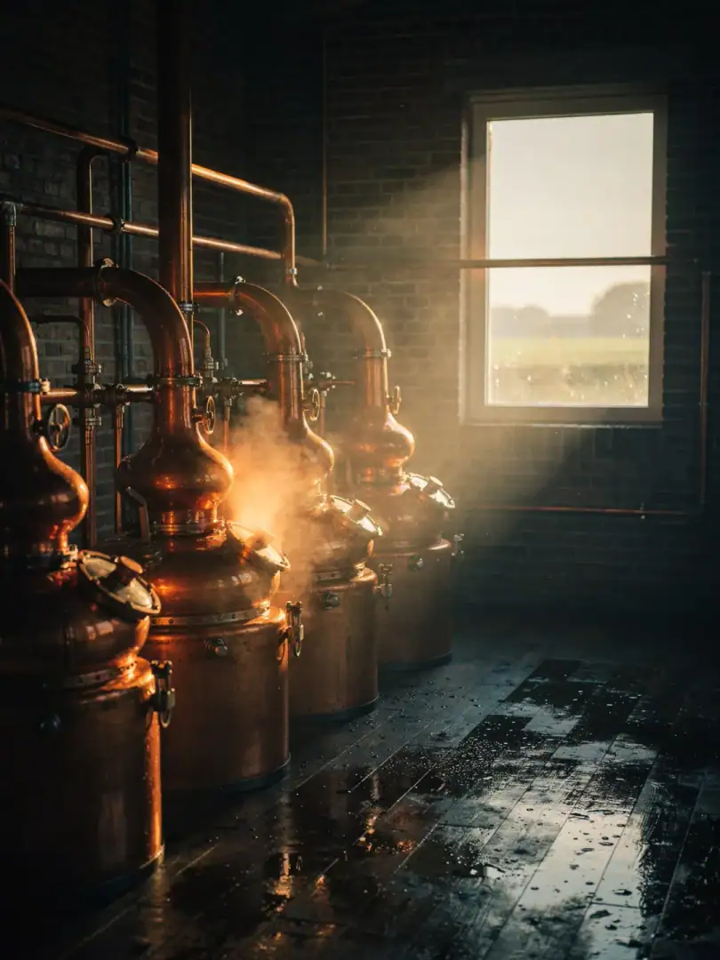 Brennen in der Region Dänischer Whisky