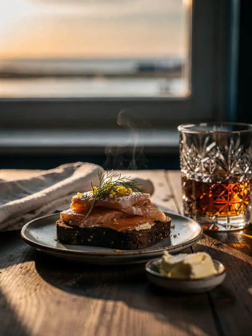 Whisky & Essen in der Region Dänischer Whisky