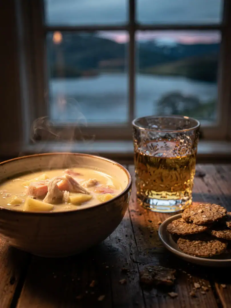 Whisky & Essen in der Region Highlands
