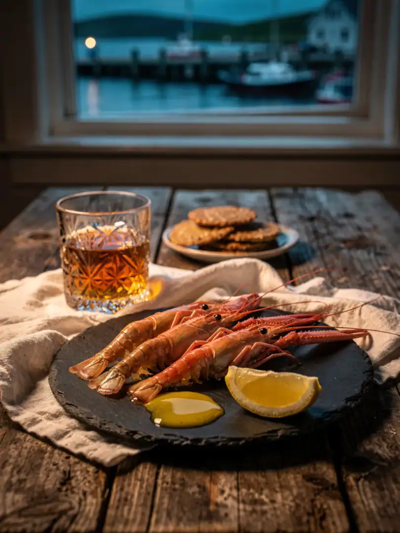 Whisky & Essen in der Region Islands