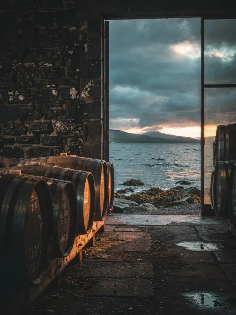 Fass & Reifung in der Region Islay