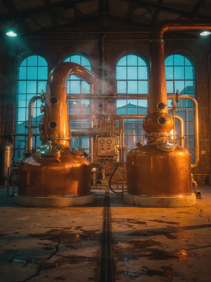 Brennen in der Region Israelischer Whisky