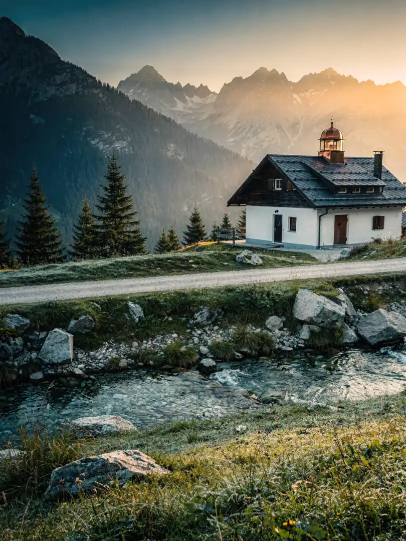 Landschaft der Region Bayern
