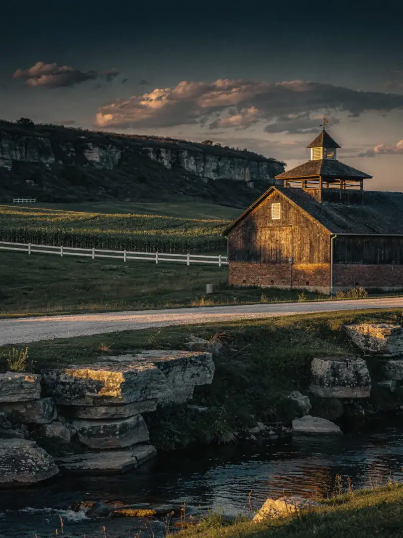 Landschaft der Region Kentucky