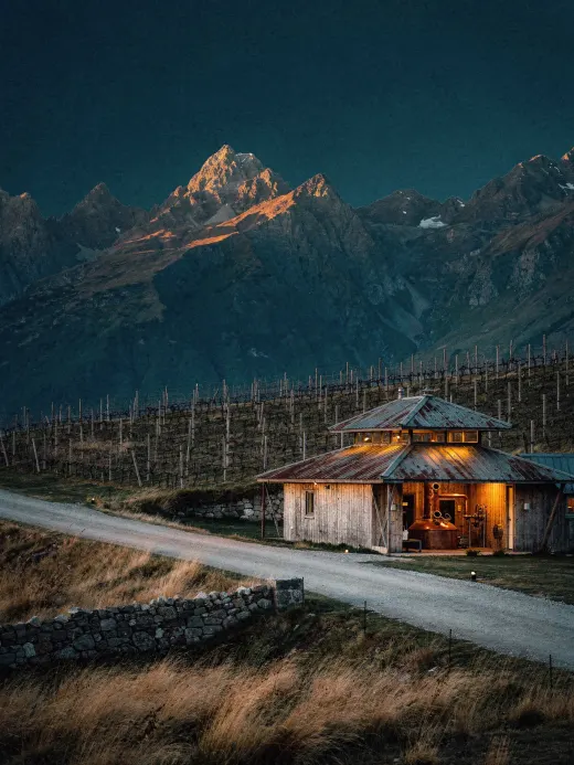 Landschaft der Region Neuseeländischer Whisky