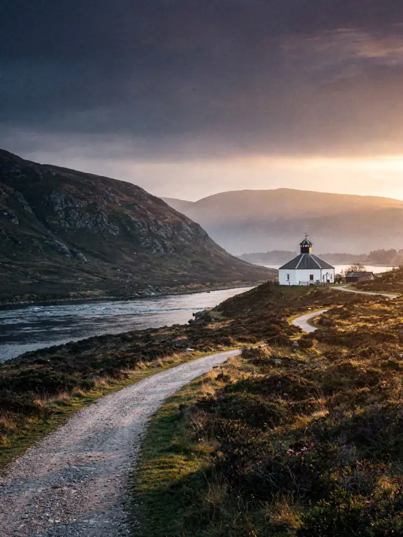 Landschaft der Region Speyside