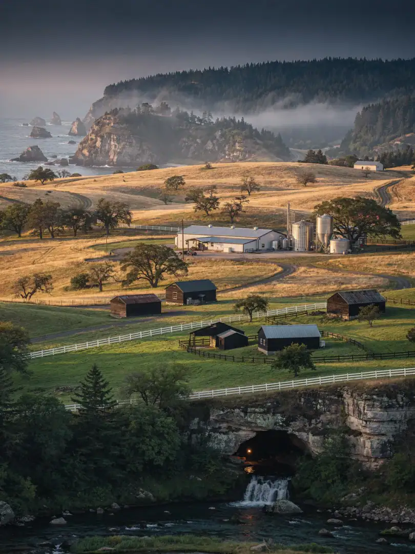 Amerikanische Whiskeylandschaft vom Kalksteinland bis zum Pazifik