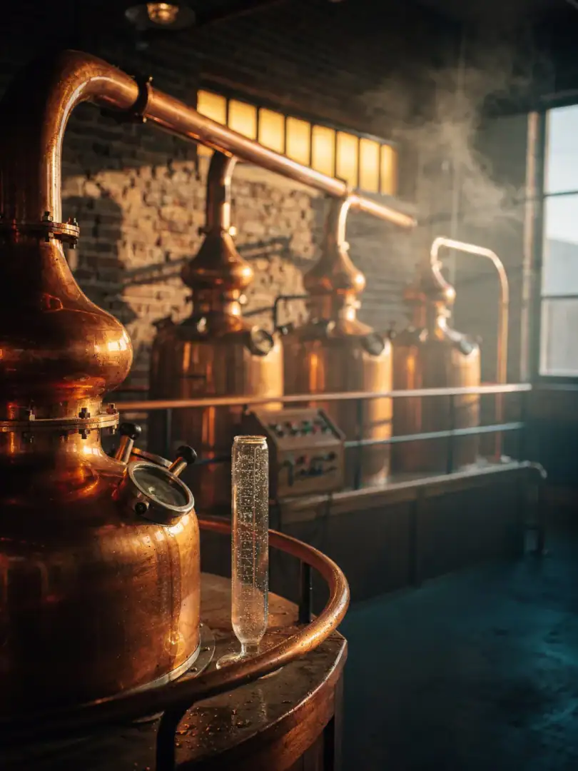 Brennen in der Region Niederländischer Whisky