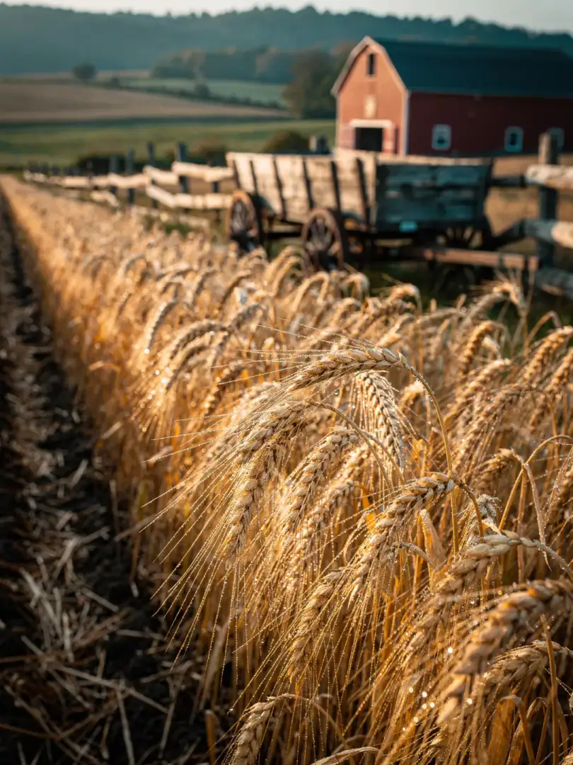 Grain in the region Northeast & Rye